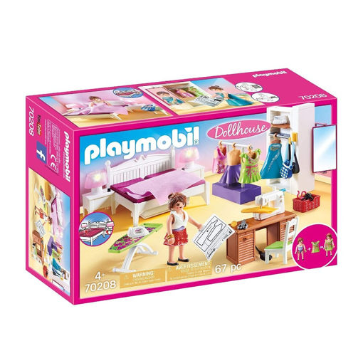 Picture of Playmobil Bedroom with Sewing Corner